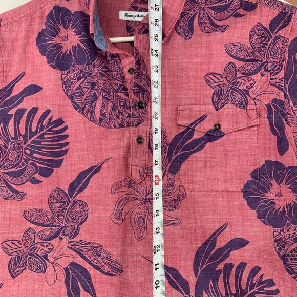Tommy Bahama Men's Hawaiian Button Down Shirt Size XL - Picture 4 of 15